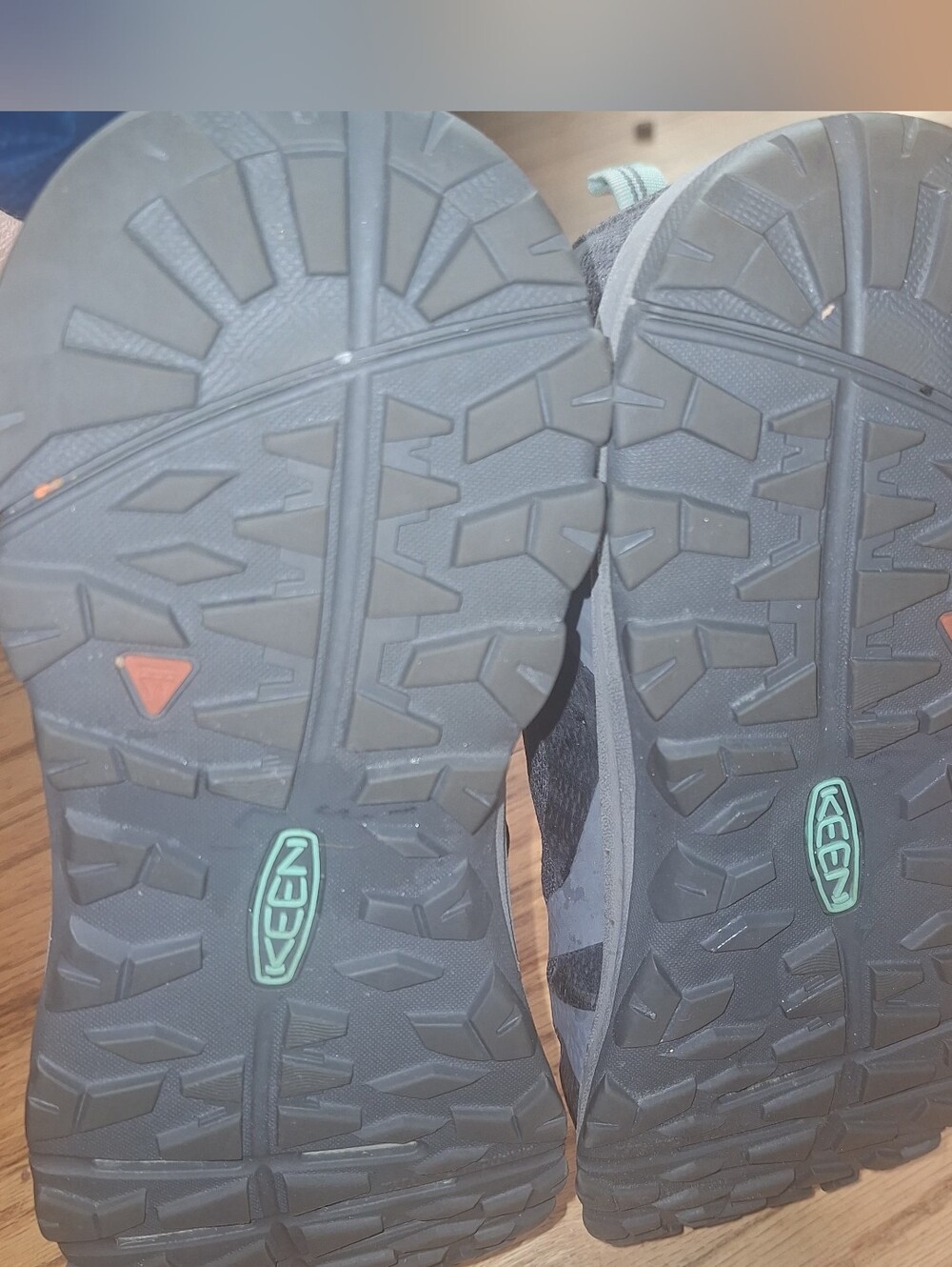 Keen Women's size 7 Teal and Gray Waterproof Terradora Hiking Shoes Konnect Fit - Picture 6 of 11